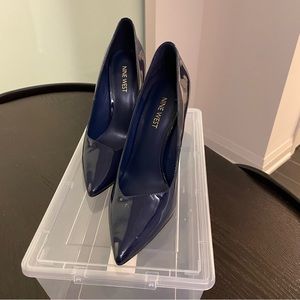 Nine West 3” navy high heels